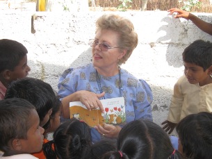 Indian slum volunteer