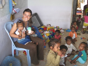 Indian slum baby care