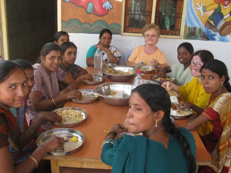 Indian slum children