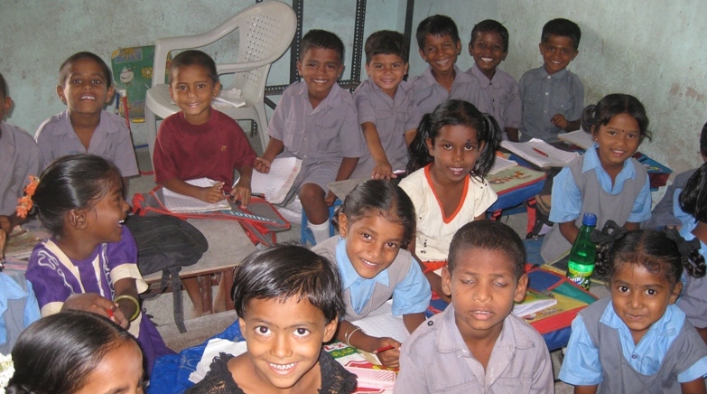 Indian slum school